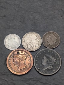 Grab Bag of Various Vintage U.S. Coins