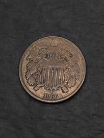 1866 Two Cent Piece