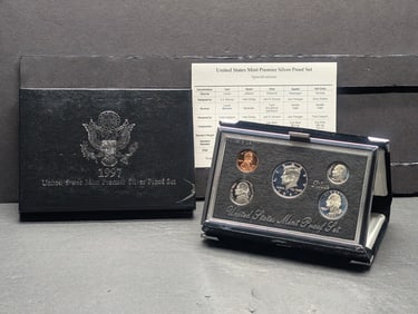 1997-S U.S. Mint Premier Silver Proof Set in OGP w/ COA