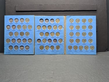 Partial 1939-1961 Jefferson Nickel Collection in Album
