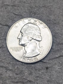 1944 Washington Silver Quarter