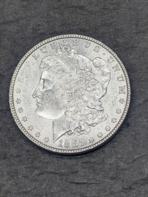 1887 Morgan Silver Dollar