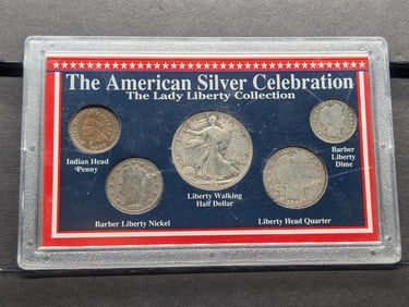 The American Silver Celebration - Lady Liberty Coin Collection
