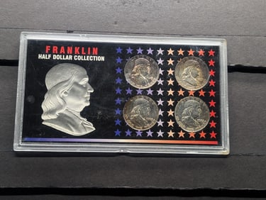 Franklin Silver Half Dollar Collection