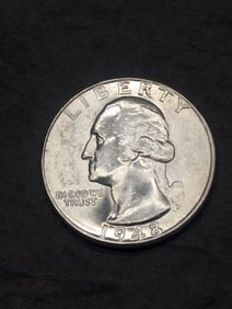 1948-D Washington Silver Quarter