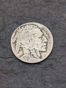 **FINE** 1916-S Buffalo Nickel