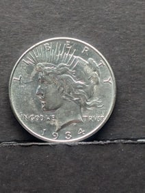 *BETTER DATE - UNC* 1934-P Peace Silver Dollar