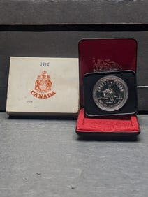 1975 Canadian Calgary Silver Dollar in OGP