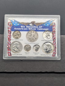 Six Decades of American Silver Coinage Collection