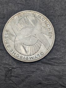 1972 West Germany 10 Silver Marks Coin