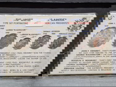 American President Type Set Coin Collection