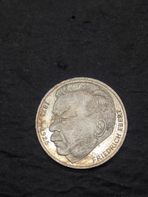 1975 West Germany 5 Silver Marks Coin