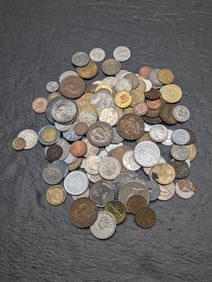 Bag of 1.46 Lbs. of Various Vintage & Modern World Coins