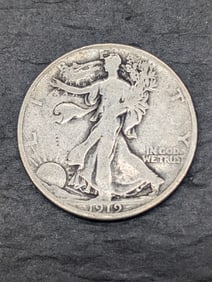 1919-D Walking Liberty Half Dollar **VG+ - BETTER DATE**