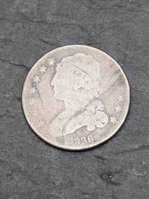 1836 Draped Bust Quarter - Avg. Circ.