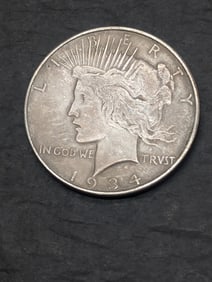 1934-D Peace Silver Dollar - Better Date