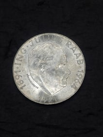 1971 Austria 50 Silver Schillings Coin