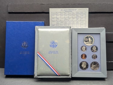 1986-S U.S. Mint Prestige Set in OGP w/ COA - Liberty