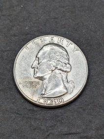 1940 Washington Silver Quarter