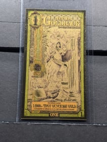 1/1000th Troy Oz. 24k GOLD 2022 Nevada $1 Goldback