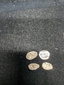 1547-84 Soviet  Silver Wire Money - Ivan the Terrible (4 PCS)