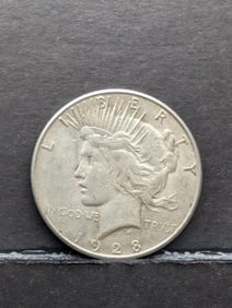 1928-S Peace Silver Dollar - Semi-Key Date