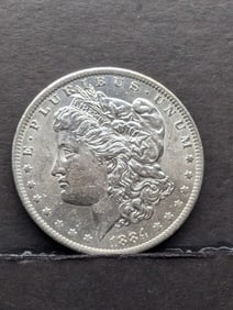 1884-O Morgan Silver Dollar
