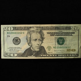 2017 $20 F.R. - Tri-Note ND 20660262 C - Crisp - Cleveland