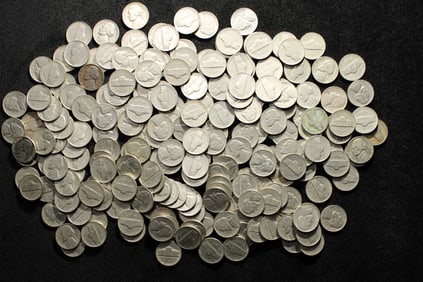 200 1939 U.S. Jefferson Nickels.