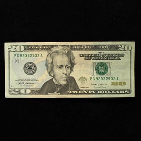 2017-A $20 F.R. Tri-Note - PC 92332932 A  - Philadelphia