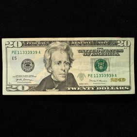 2017-A $20 F.R. Tri-Note - PE 11333939 A - Richmond