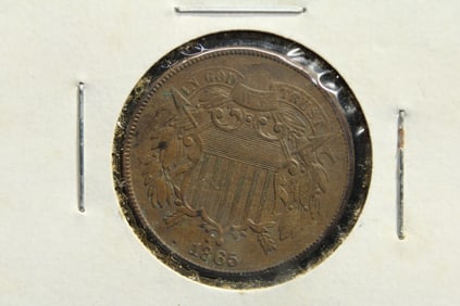 1865 2 cent piece