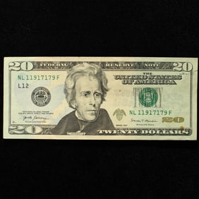 2017 $20 F.R. Tri Note NL 11917179 F San Francisco