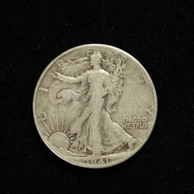 1941-P Walking Liberty Half Dollar. 90% Silver