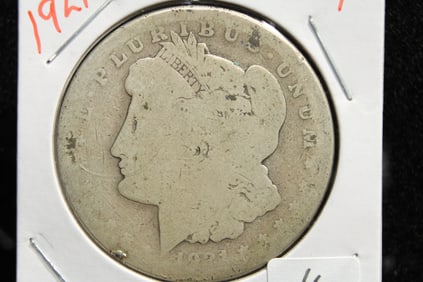 1921 P Morgan Silver Dollar