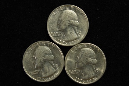 Tube 40 1976-P Bicentennial Washington Quarters