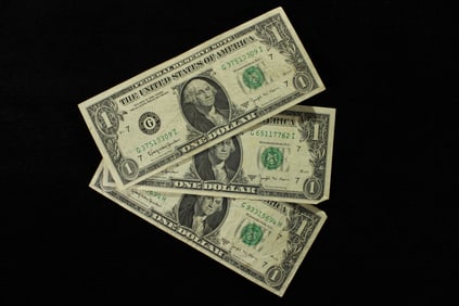 3-1963-D Green Seal Joseph Barr $1 FR Notes