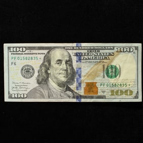 2017A $100 F.R Star Note. PF 01582835* Atlanta