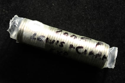 Roll of 2005P Ocean in View Jefferson Nickels. UNC