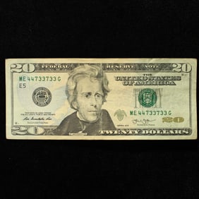 2013 $20 F.R Tri Note ME 44733733 G Richmond