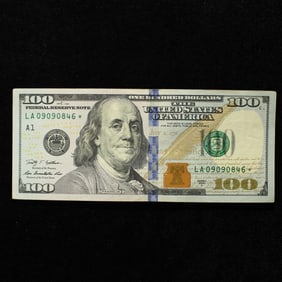 2009A $100 F.R Star Replacement Note 09090846* Boston