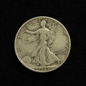 1943-S Walking Liberty Half Dollar. 90% Silver