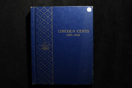 1909-1940 Lincoln Head Wheat Cents 74-Coin Starter Set.  Missing S-VDB, 09-S Thru 15S 11D 12D 14D
