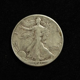 1941 Walking Liberty Half Dollar. 90% Silver