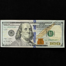 2009A $100 F.R Star Replacement Note. LL 19229160*. San Francisco