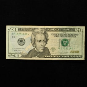 2017A $20 FR Star Replacement Note. PF 17251180*. Atlanta