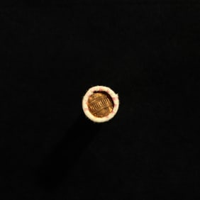 Original Bank Wrap Roll of Lincoln Cents , Unknown Dates