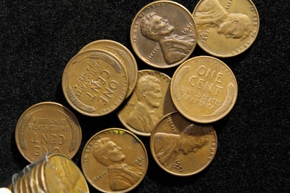 Roll of 1951D Lincoln Wheat Cents