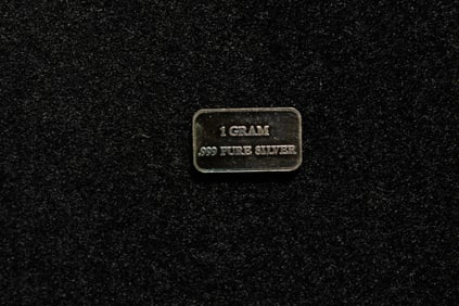 USCG 1 Gram .999 Fine Silver Fractional Bar