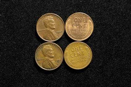 (67) 1952, (45) 1953 Lincoln Wheat Cents. Various MM Noted